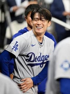 山本、７回１失点で白星　大谷無安打、ドジャース突破王手