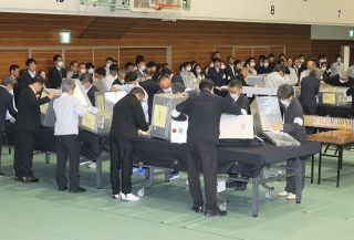 浅口市議選を振り返って　争点見えにくく投票率過去最低