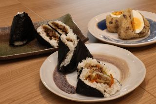 おにぎり３種類の試食会を開催　１１月の地産地消マルシェに向けて