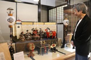 明治、大正期の五月飾り紹介　倉敷・難波家本宅で特別展