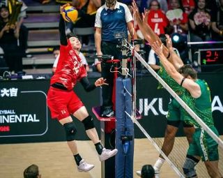 バレー、日本３連勝で準々決勝へ　男子アジア選手権