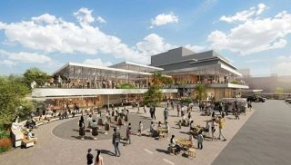 水島の複合施設 完成イメージ公表　倉敷 図書館など３施設統合