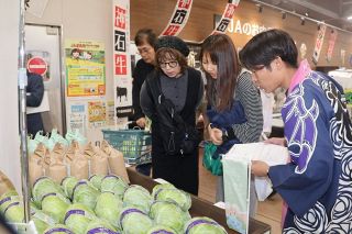循環肥料で栽培のコメとキャベツ　福山市が試験販売　下水汚泥からリン回収