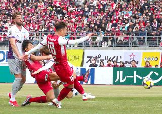 ファジアーノ、Ｊ１白星発進　ホームで京都に２－０