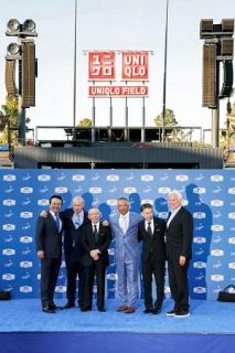 ドジャース本拠地に「ユニクロ」　大谷翔平ら所属、パートナー契約