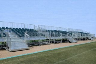 ファジ本拠地 現スタジアム１０００席増設へ　岡山県、来年２月の完成目指す