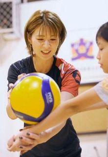 木村さん、北京でバレー魅力ＰＲ　「仲間と支え合うスポーツ」