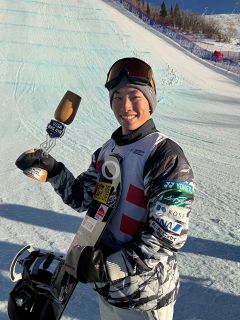 ミラノ五輪確実に スノボ男子の木村葵来（岡山市出身）　Ｗ杯ビッグエア準Ｖ　スキー競技で郷土勢初