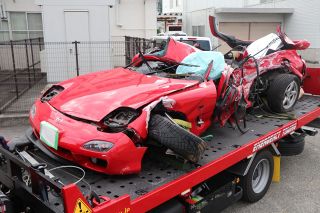 スポーツカーと乗用車正面衝突 ２人死亡、２人軽傷　備前市・岡山ブルーライン事故