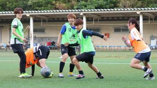 優勝へ闘志燃やす 吉備国大シャルム　サッカー女子・なでしこリーグ２部