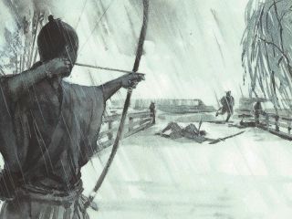未だ本能寺にあり【２２６】五章 切支丹（キリシタン）の天景（３３）　今村翔吾・作、木村浩之・画