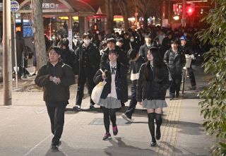 受験生 ２次試験へ気引き締め　岡山、広島２６大学で共通テスト終了