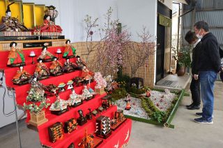 「勝山お雛まつり」開幕 ３月３日まで　人形や装飾 古き良き町並み彩る