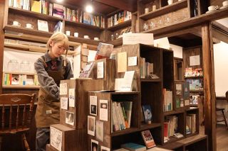 古民家を改装 図書館カフェに　倉敷市の元協力隊員・沢江さん