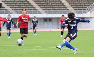 環太平洋大 ４年ぶり本大会へ 天皇杯岡山県代表決定戦 岡山大に２－０