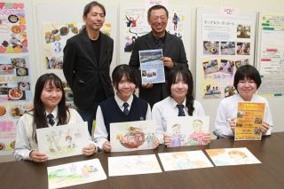 「太刀踊」存続に役立てて　邑久高生が絵本作り保存会に贈る