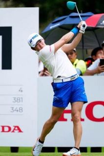 岩井明愛、１打及ばず２位　米女子ゴルフ最終日、タイで開催