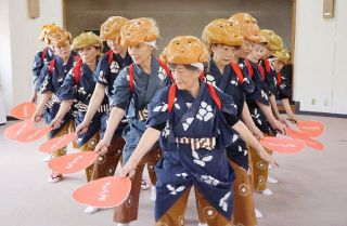 素隠居踊り 日本遺産大使が追い風　倉敷の保存会 活動活性化へ意欲
