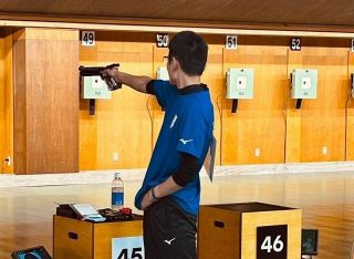 中山（岡山商大）射撃男子エアピストル団体銅貢献　カバディ女子は太田（岡山出身）けん引