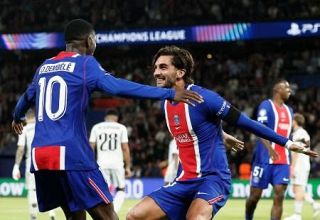 パリ・サンジェルマンが快勝発進　欧州チャンピオンズリーグ
