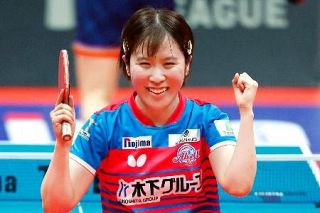 神奈川、彩たまが優勝　卓球Ｔリーグのプレーオフ