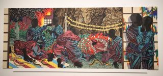 倉敷滞在した日本画家・小瀬真由子　完成の大作 大原美術館で披露