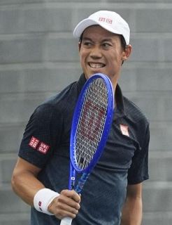 錦織圭の予選３回戦、雨天延期　全米テニスのシングルス