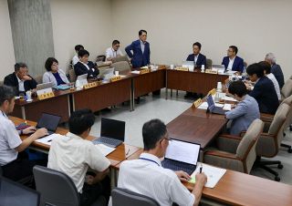 サッカー専用スタジアムの適地なし　岡山県が議会特別委で報告
