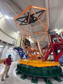 望遠鏡「せいめい」を間近に　浅口で３０日に見学・観望会