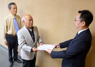 福渡駅下りホーム 待合所の存続を　住民団体がＪＲ西支社に要望書