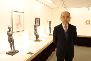 今の思いを込めた６０点　彫刻家・上田久利 岡山で個展