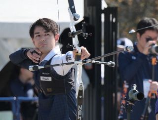 中西（リカーブ男子）２大会連続切符 河本（コンパウンド男子）は初の代表入り アーチェリー・アジア大会選考会