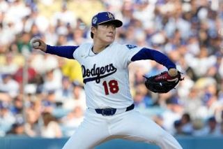 山本由伸、昨季に続き開幕白星　大リーグ、大谷は１安打