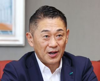 【フラッシュ】三井住友海上火災保険 海山裕社長　合併で新たな価値提供