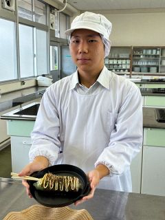 卵料理甲子園 決勝大会出場へ　倉敷・鷲羽高３年山路さん