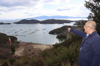 瀬戸内市邑久町地区 カキ　島に守られた天然漁場