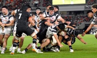 強化ラグビー日本マオリに敗れる　ＮＺ先住民系オールブラックス