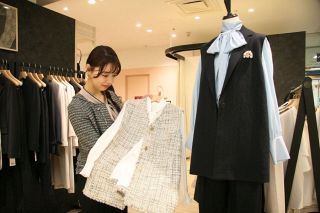 卒業・入学式用の服や小物いかが　岡山の小売店、普段使いもＰＲ