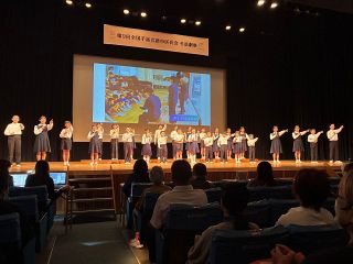 聴覚障害者へ理解深める　講演や歌 高梁で手話劇祭
