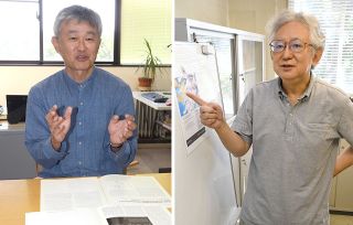 北川氏ノーベル化学賞 岡山の２研究者称賛　岡山大・小林教授と岡山理科大・東村教授