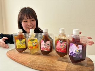 お茶と果物組み合わせた飲むゼリー　エリムス、アップサイクル商品発売