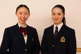 岡山の市川さん、三枝さん　宝塚音楽学校に合格　「夢や希望届けるタカラジェンヌに」