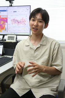 岡山県北、二つの熱風で高温に　気象予報士・原さんに聞く