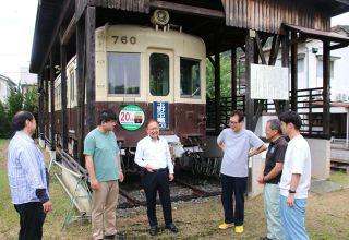 旧玉野市電の「モハ１０３号」〝帰郷〟２０年　保存会が１１、１２日に展示会