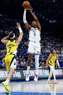 ＮＢＡ決勝、サンダーが王手　第５戦、ペーサーズに勝利