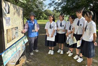 万富東大寺瓦窯跡の調査成果発表　２６日に瀬戸中生徒会