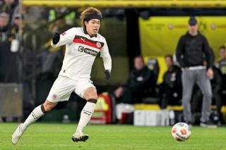 安藤が加入後初出場　サッカーのドイツ１部