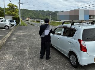 支持拡大訴え奔走　矢掛町ダブル選 舌戦２５日限り