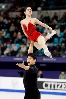 三浦、木原ペアが２年ぶり優勝　四大陸フィギュア第２日