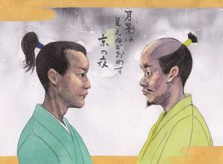 未だ本能寺にあり【７１】二章 秀吉の焦り（３５）　今村翔吾・作、木村浩之・画